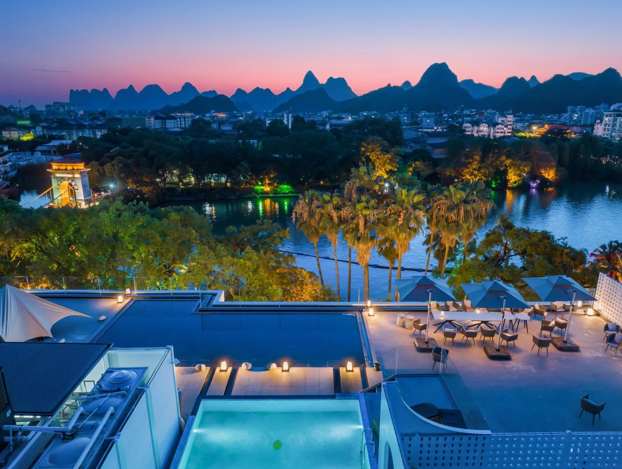 Lijiang Moon Hotel - Guilin East And West Lane Two Rivers And Four Lakes Scenic Area Esterno foto